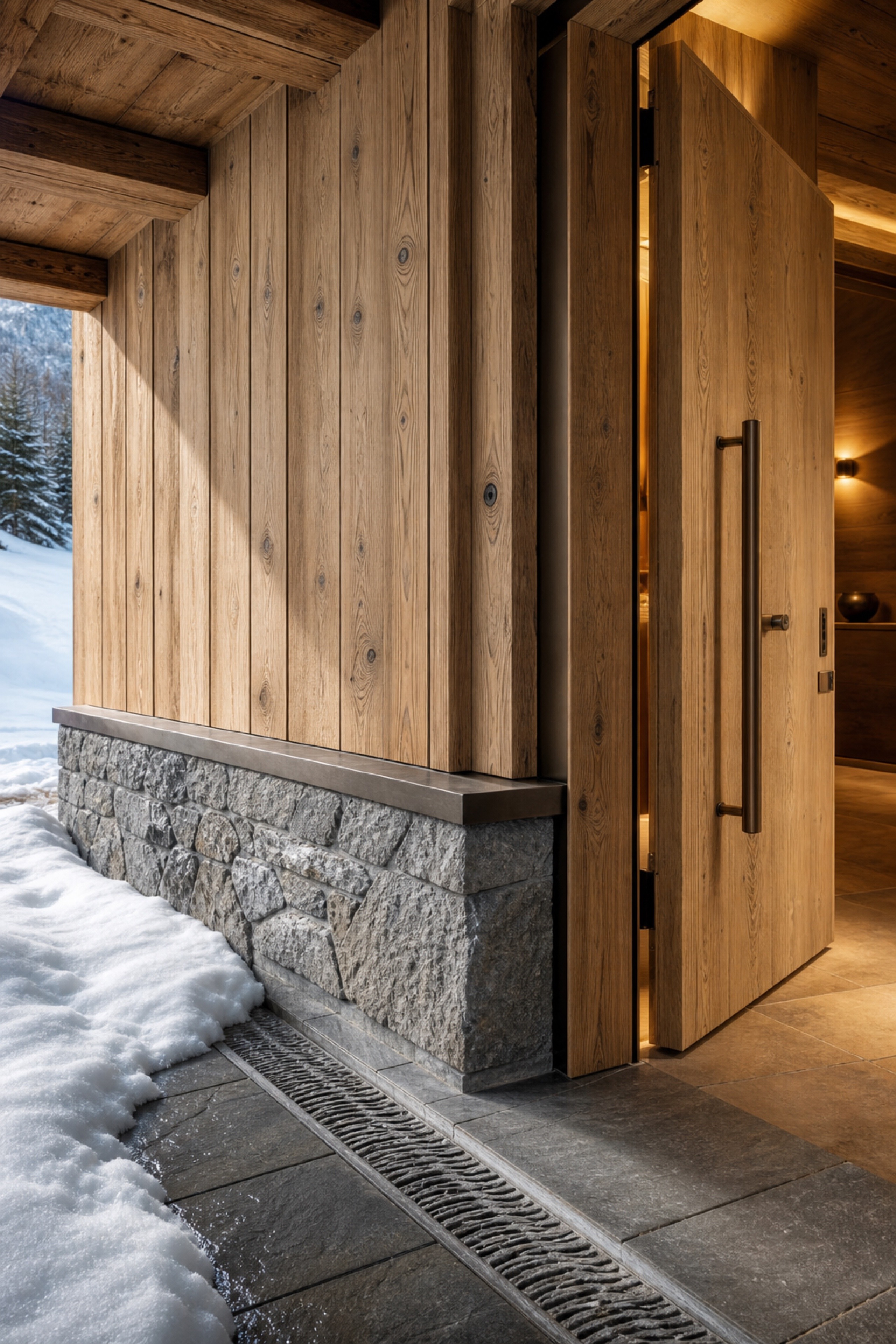 Chalet Threshold Detail