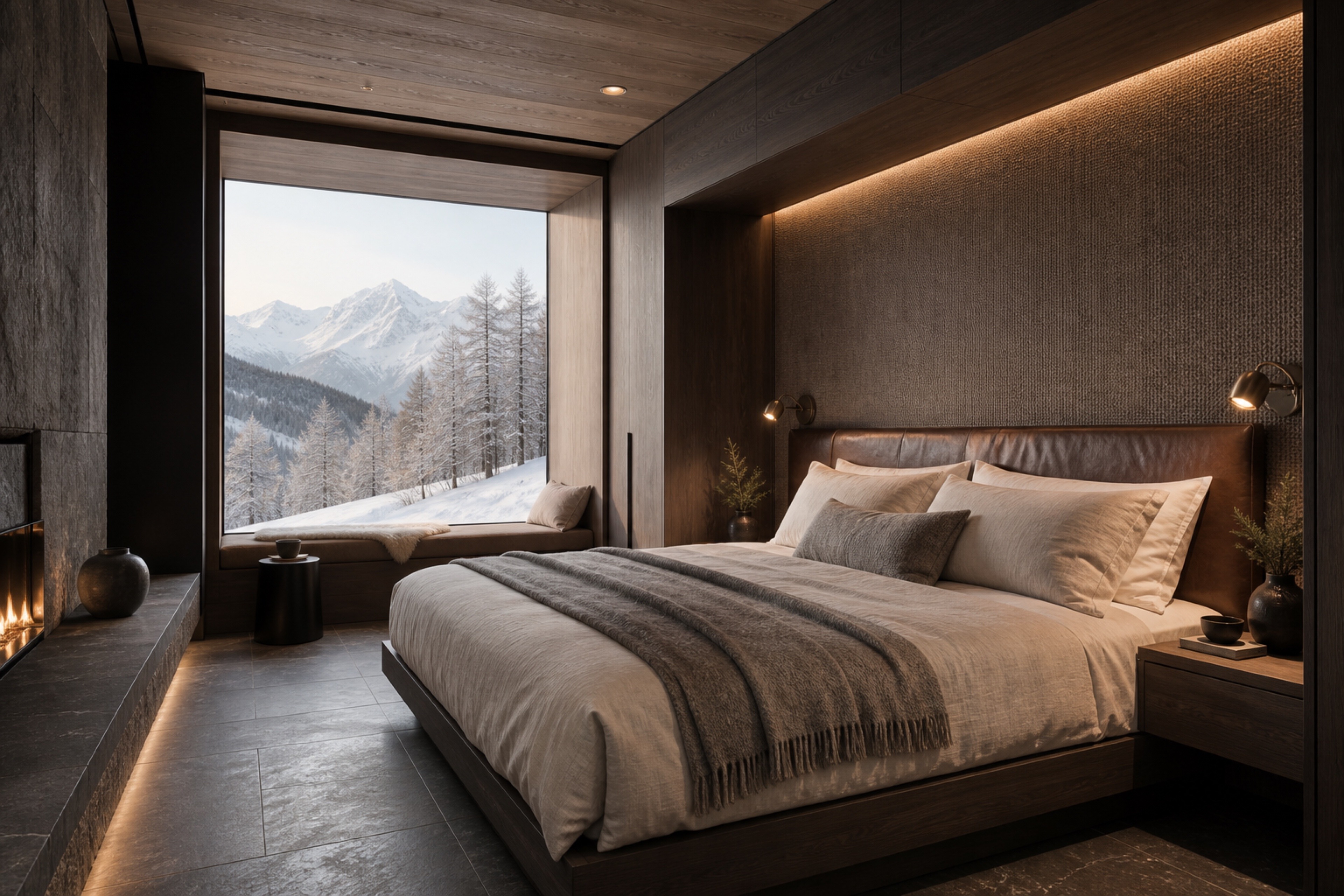 Chalet Bedroom Niche