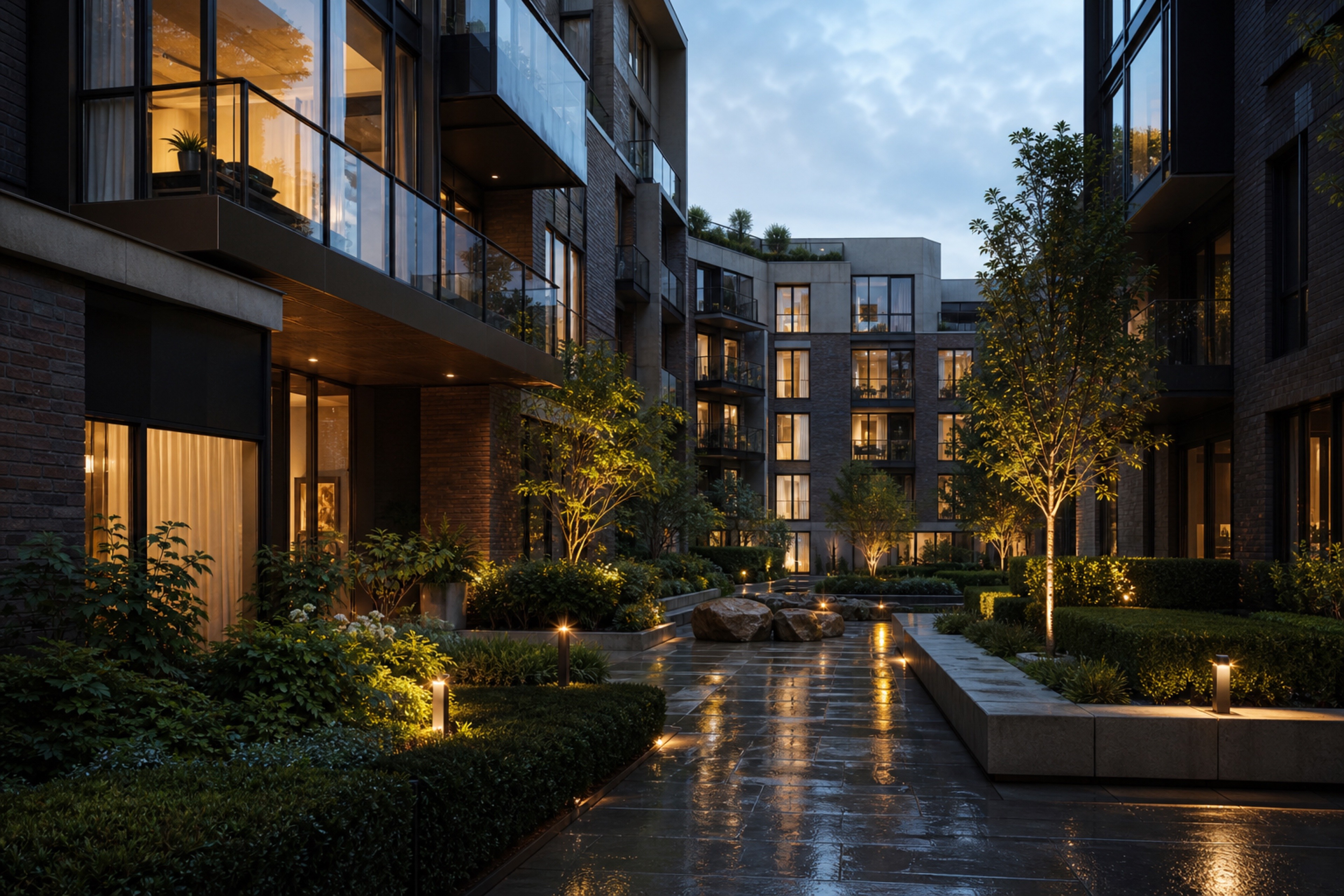 Rain Garden Courtyard Residences