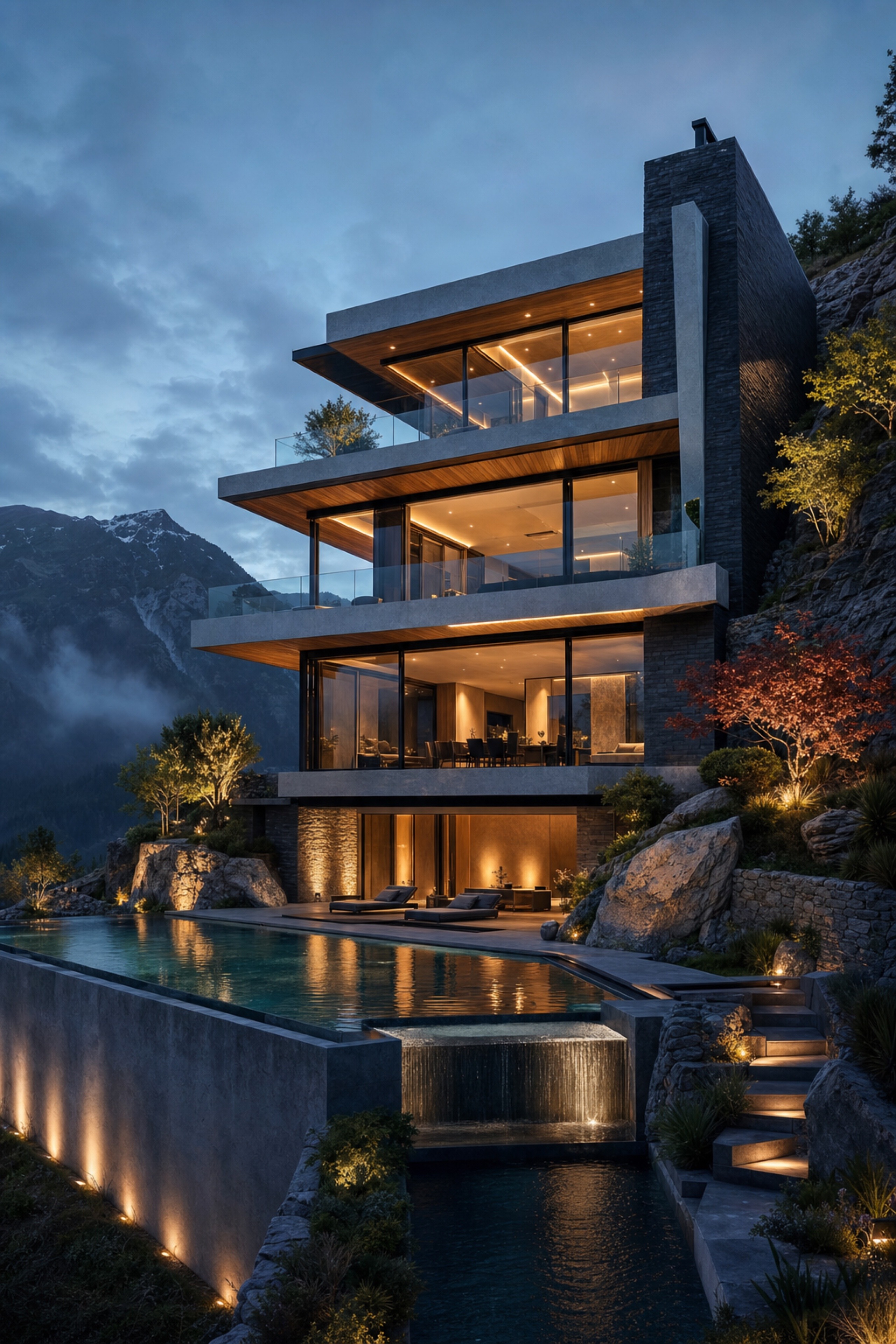 Alpine Vertical Villa