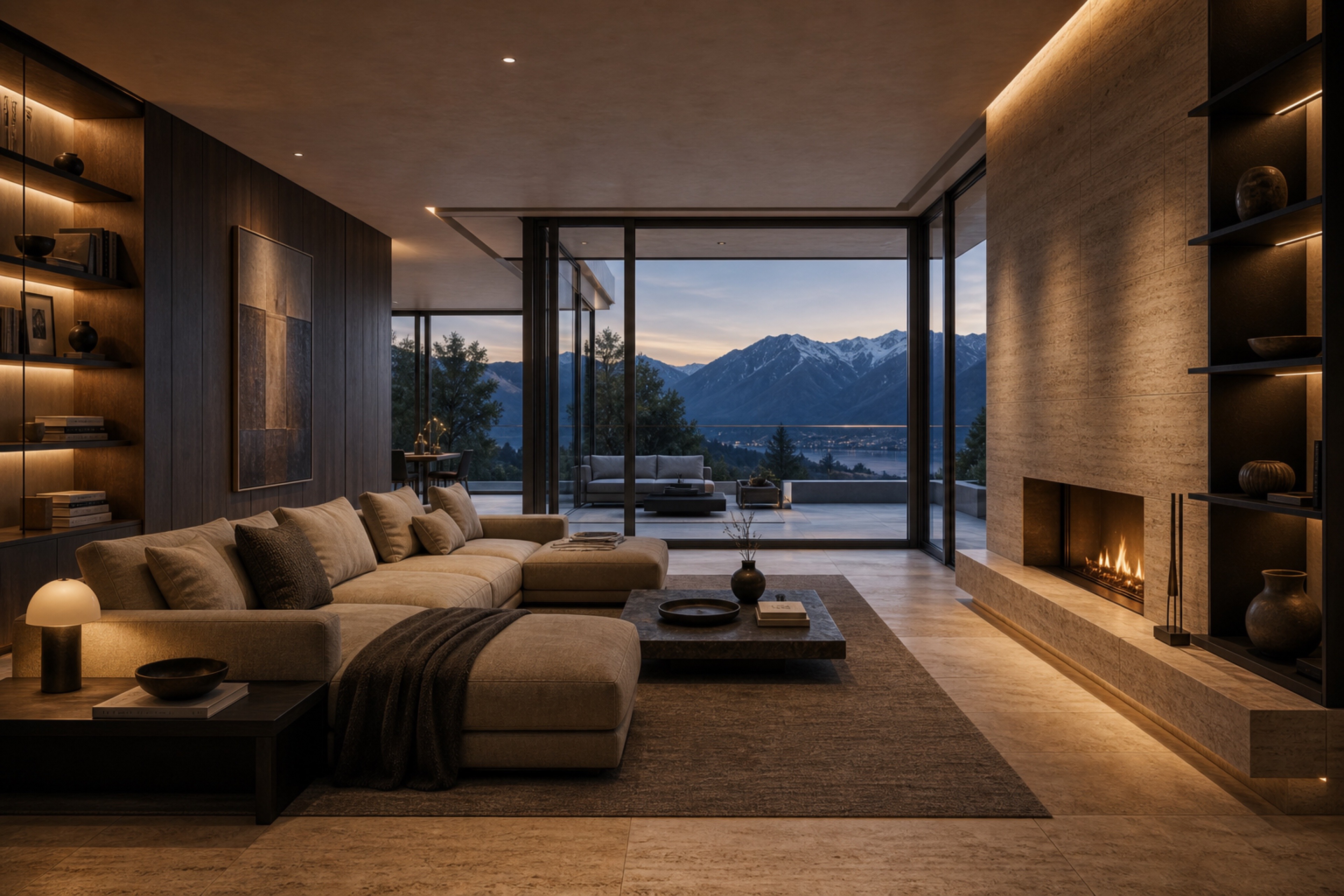 Mountain Villa Living Room